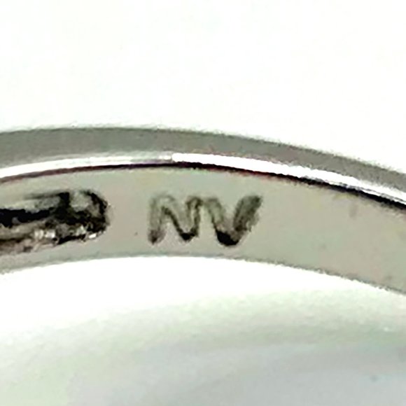 Super-Sparkly Tiara Crown Ring by NV, Size 7 - Picture 3 of 6